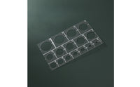 Circle Masking Stencil Accurate Masking Sheet with Circular Cutouts Circle Stencil Thin Stencils Metallic-Finish for Hobbyists