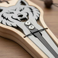 Wooden Storage Case Stainless Steel Jaw Harp Long-Lasting Jew's Harp Lightweight for Meditation