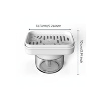 Glass Soap Dispenser Automatic Liquid Release Household Cleaning for Dishwashing