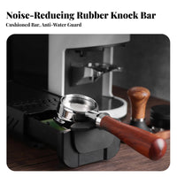 Heavy Duty Drawer Knock Box Hard-Wearing Espresso Knock Box Easy to Clean for Baristas, Home Kitchen, Countertop, Office Pantry
