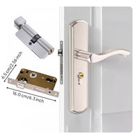Stainless steel privacy lock