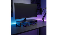 Ergonomic Computer Monitor Riser with Drawer Double-Layer Monitor Stand with Drawer Multi-Functional Computer Desk Organizer Rectangular for Professionals