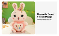 Heart Holding Cottontail Stuffed Toy Great Gift Pairs Cottontail Doll Cuddly Hare Stuffed Creature Cuddly Soft Cuddly Hare