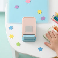 Manual Paper Embosser Compact Scrapbook Punch Tool Portable Square Punch Embosser for Scrapbooking