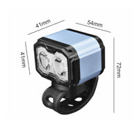 USB Rechargeable Bike Light Quick-Release LED Cycle Headlight Aluminum Alloy
