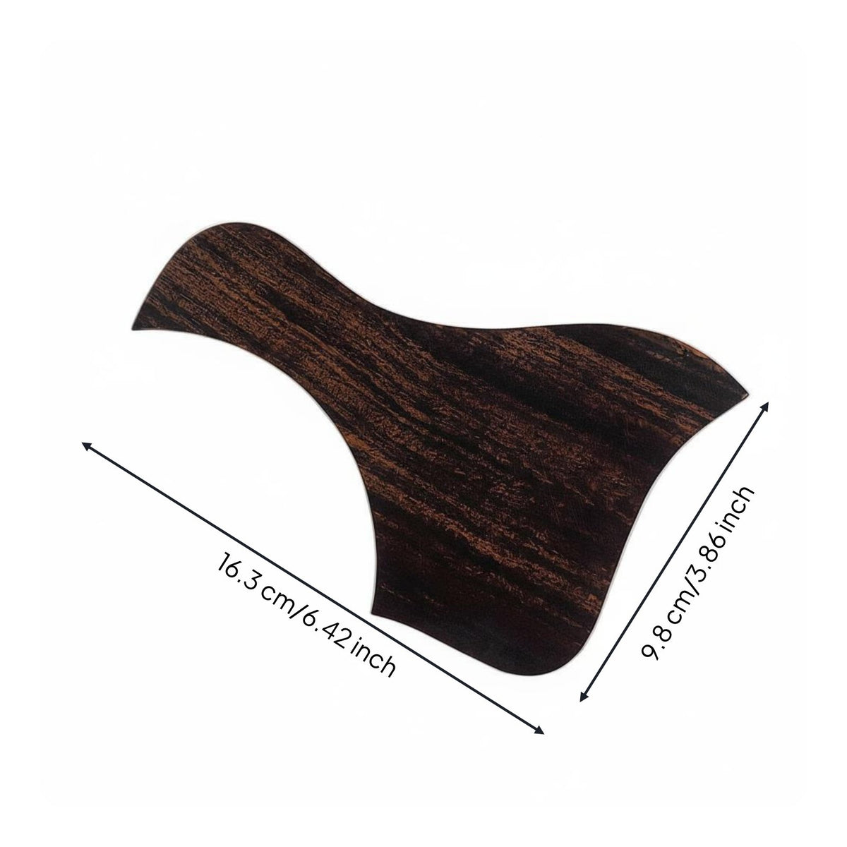 Self Pickguard Easy to Install Wood Grain Scratchplate Long-Lasting