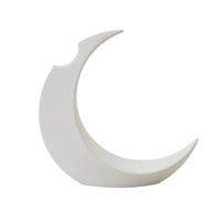 Crescent Moon Vase Modern Moon Statue Whimsical for Minimalists