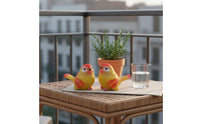 Resin Bird Ornament Indoor Outdoor Mini Resin Bird Figurine Cute Creature Shape
