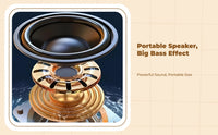 EchoSphere Mini Speaker, Stereo Bass Sound, Home & Travel