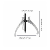 3 Jaw Puller High Rotational Force Bearing Puller Wide Opening for Garage