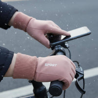 Winter Gloves, Touchscreen, Windproof, Thermal, Cycling