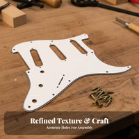 PVC Pickguard 3 Layer Durable Build Resists Wear for Daily Play