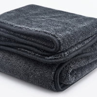 High-performance Car Drying Towel with Microfibre Towel Construction, No Shed Car Drying Towel, Gray Multipurpose Detailing and Cleaning Cloth