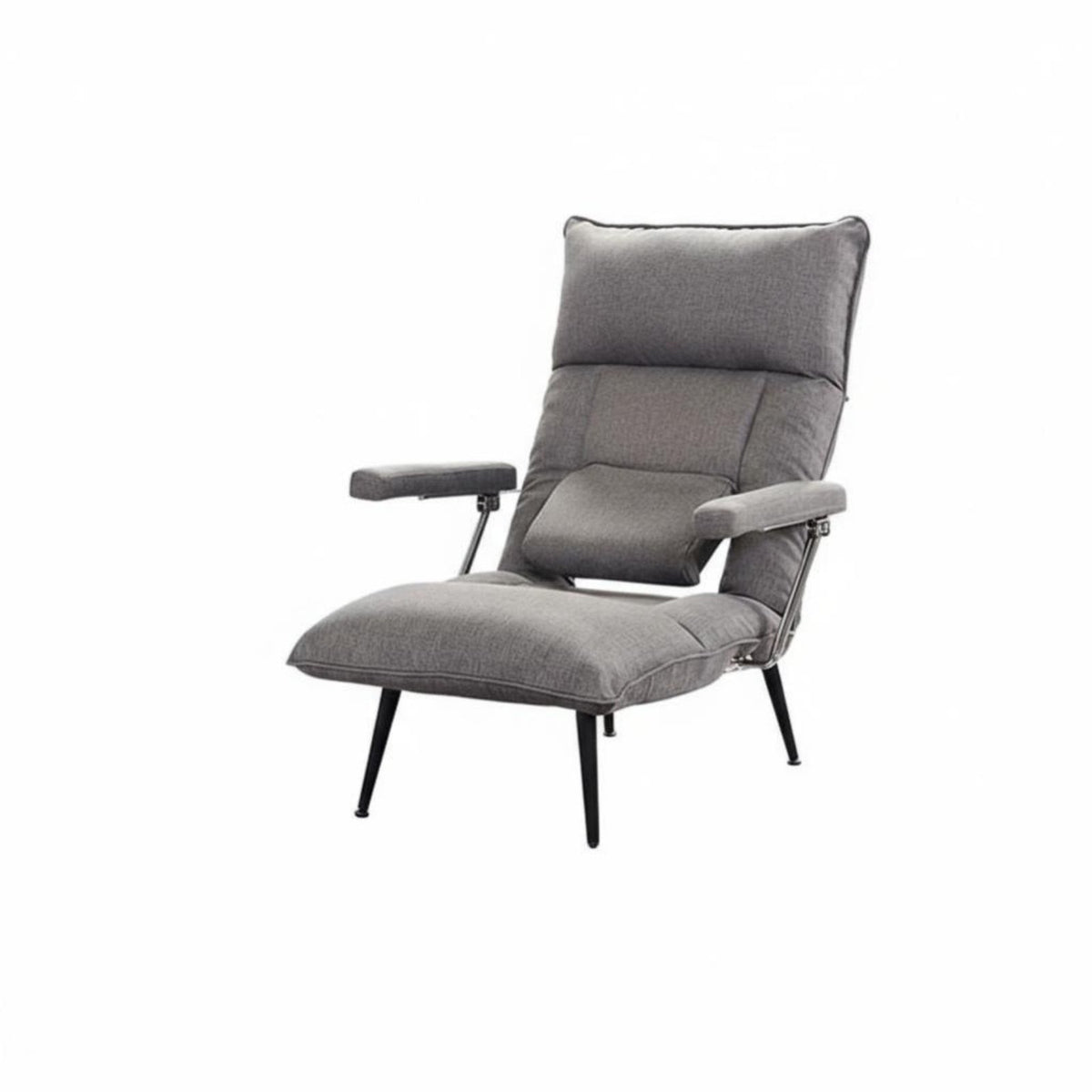 Adjustable Floor Lounger Spineing Adjustable Spinerest Seat Water Space-Saving Design for Teens, Bedroom, Balcony