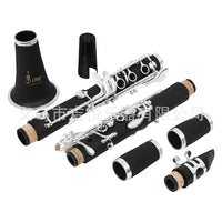 SLADE Bb Clarinet 17 Keys Nickel Plated ABS with Case