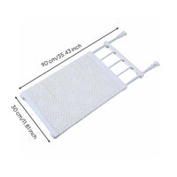 Nail-Effortless Storage Rack Easy Installation Wardrobe Shelf Divider