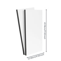 2 Pieces Window Air Conditioning Insulation Panel Energy Saving Rectangular Foam
