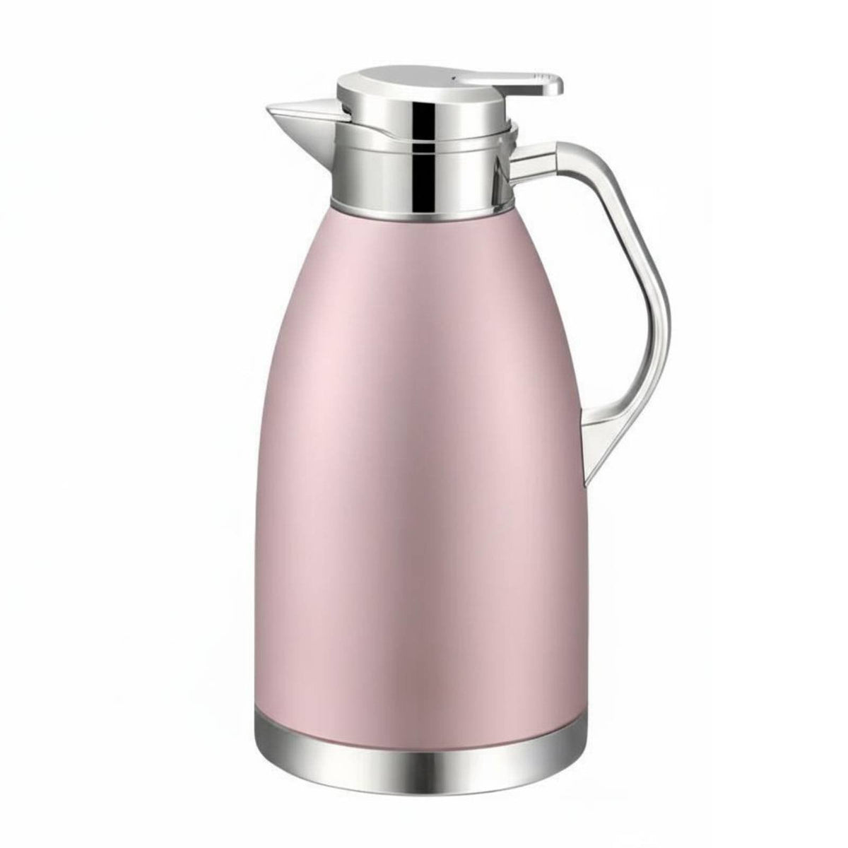 Stainless Steel Thermal Carafe Jug Double-Walled Hot Water Dispenser Pot Anti-Scald Thermal Carafe for Home