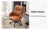 Highspine support managerial Chair Modern design Office Furniture 360-Degree rotate effortlessRolling Casters for Remote Workers