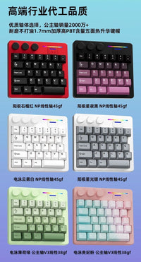 MMD KM-29 Tri-Mode Wireless Mechanical Keypad, VIA Customizable