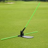 Adjustable Golf Swing Coach with Alignment Rods Shallow Swing Guide with Alignment Rods Portable Sports Equipment Consistent for Beginners