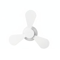 Compact Wall-Mounted Fan with Light spaceSaving Wall Fan with Light Memory Function Natural Breeze Mode for Bathroom