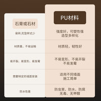 pu造型灯盘简约款10寸素面装饰仿石膏圆盘客厅天花板吊灯圆形底座
