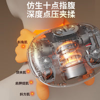 跨境爆款仿真人手按摩仪大师肩颈手掌椎脖子腰部揉捏披肩按摩器N7