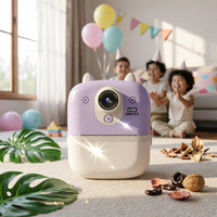 Kids Instant Camera Portable Twin Lens Print Camera Thermal Printing for Gift