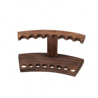 Wooden Pen Display Stand Open-Frame Office Storage Wood Grain