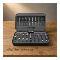 24 Pieces 24 in 1 Screwdriver Kit Detachable Handle Precision Repair Tool Kit
