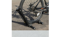Upright Bike Stand with Wheel Cradle Vertical Cycle Parking Stand Space-Saving Bike Storage Rack Universal for Cyclists
