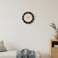 Modern Wall Clock Nordic Design Home Decor Battery Operated for Bedroom, Office