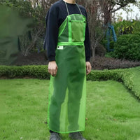 Apron with Adjustable Neck Strap Long Apron with Waist Strap Easy to Clean Apparel for Home Projects