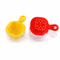 2 Pieces Miniature Colander Realistic Dollhouse Strainer Detailed Food Colander for Pretend Play