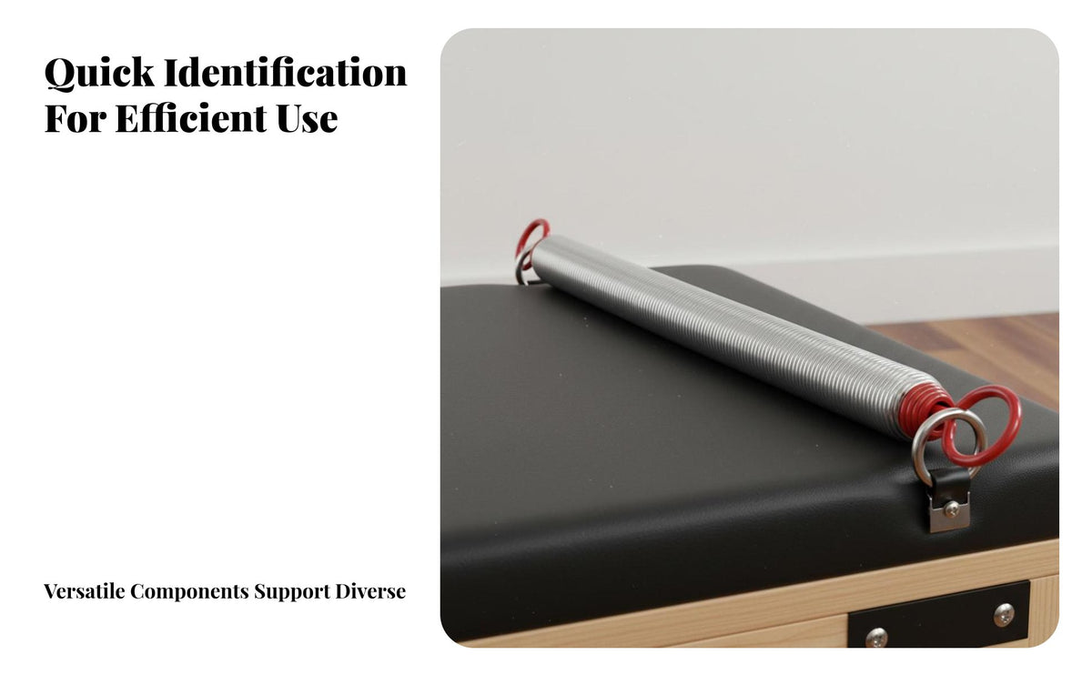 Replacement Part Pilates Reformer Coil High Elasticity Pilates Tension Coil Heavy Duty Long-Lasting for Gym Owners, Physical Therapists, Advanced Practitioners, Rehabilitation Center, Workout