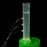 Three-Hole Pressure Cylinder Clear Demonstration Spouting Cylinder Liquid Pressure Demonstrator for Students, Classroom, Home Schooling