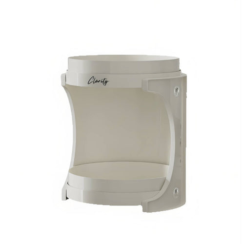 Rotating Tray with Raised Edges Compact Rotating Tray with Two Tiers Versatile