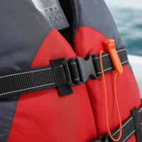 Oxford Textile Life Jacket Sleeveless Personal Flotation Device V-Neck