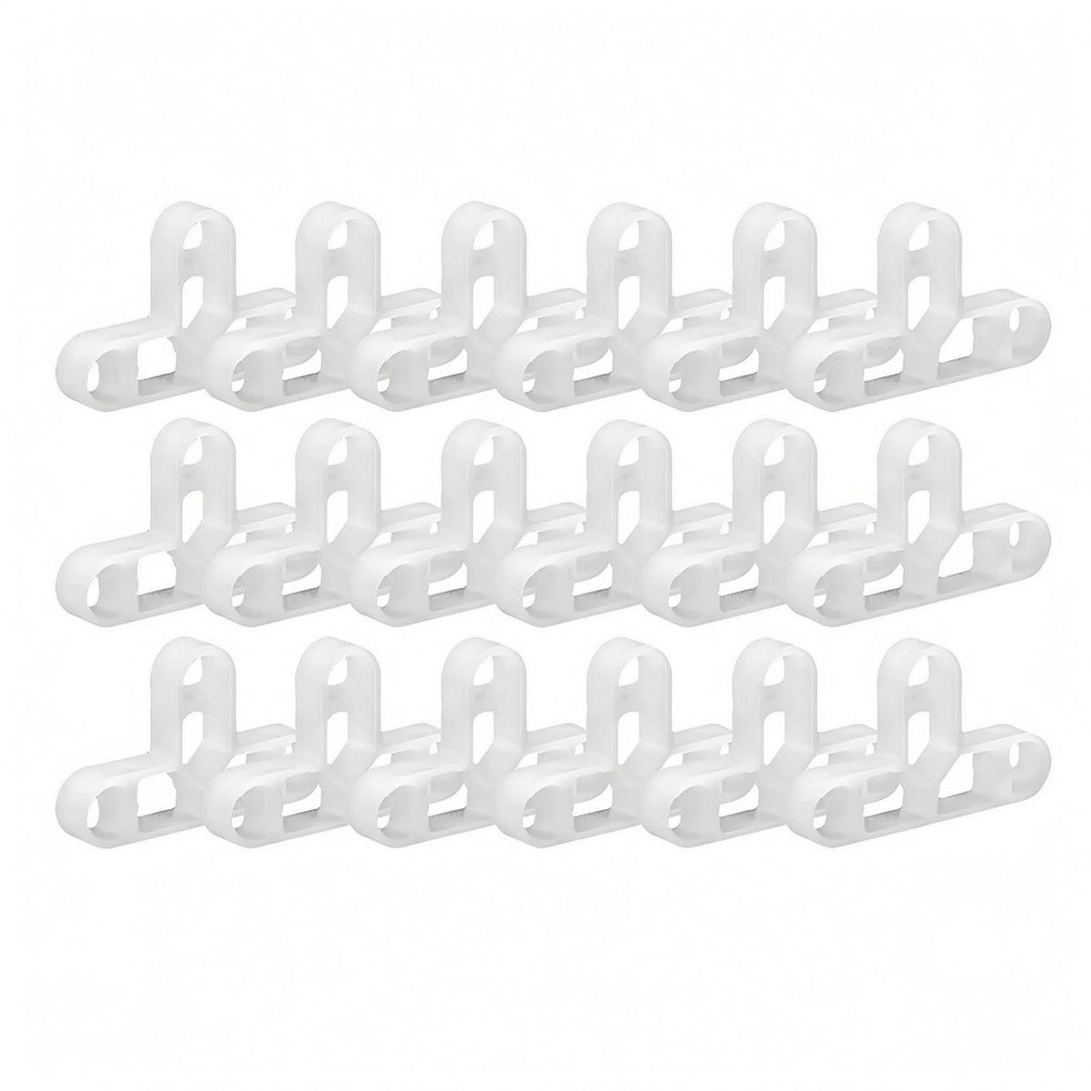 100 Pieces White Translucent T-Shaped Tile Spacer Cross-Style T Shaped Tile Spacer Straight Grout Lines Building Supply Easy to Remove for Floor Tiling