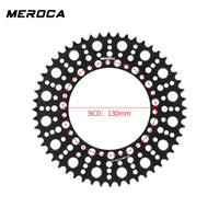 MEROCA 正负齿盘片 折叠自行车130BCD正负齿单盘 星空盘泡泡盘
