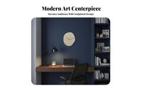 Silent Crystal Wall Clock Non-Ticking Modern Minimalist Clock Decorative for Living Room, Bedroom, Office