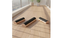 Foot Exerciser with Support Strips Hinged Foot Stretcher Stable Equipment for Athletes