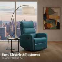 Electric rotate Recliner Gentle Rocking Motion Powered rotate Recliner Ergonomic Design Modern Aesthetic for Adults, Living Room
