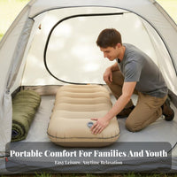 automaticInflating Air Couch Lightweight Inflatable Chaise Anti-Deflation for Adults