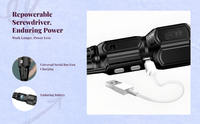 Cordless mini screwdriver, USB charge