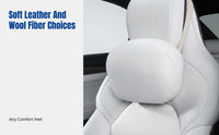 Car Headrest Neck Pillow for Xiaomi SU7/YU7, Viscoelastic Foam, Ergonomic Support, Business Design