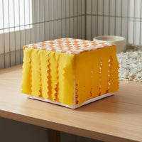 Ventilated Guinea Pig Shelter Breathable Summer Pet Cube Soft Sleeping Pad