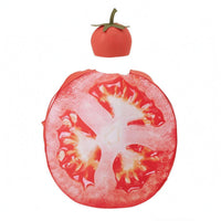Printed Tomato Slice Costume 1Piece Tomato Slice Costume Polyester for Adults