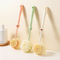 2-in-1 Shower Brush Soft Bristles Double-Sided Shower Brush Easy to Clean